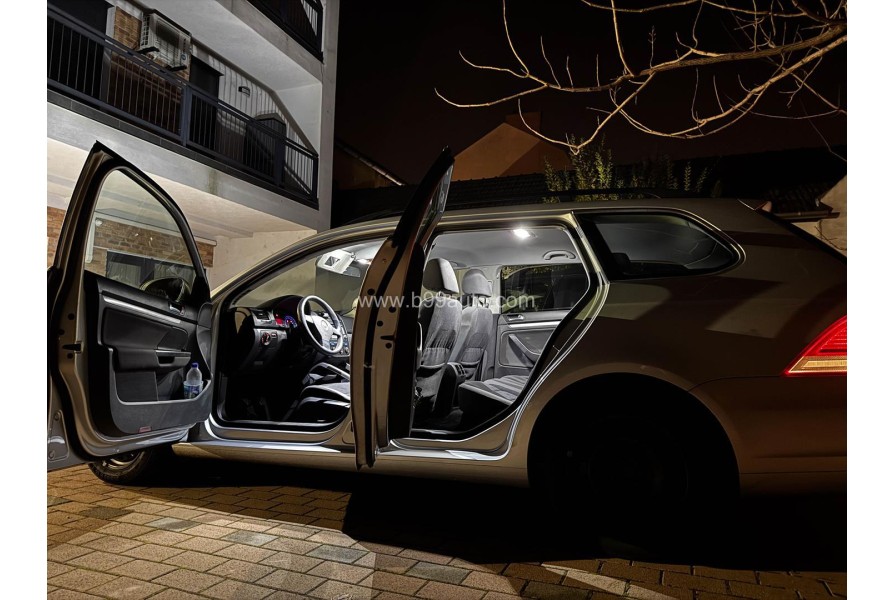 Volkswagen Golf 5 - LED beltér világítás